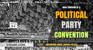 Unveiling the Drama and Strategy of Political Party Conventions