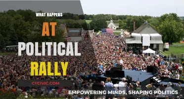 Unveiling the Chaos and Unity at Political Rallies