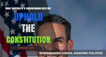 Congressional Oath: Failure to Uphold Constitution