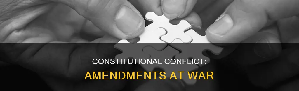 what happens if two amendments to constitution conflict