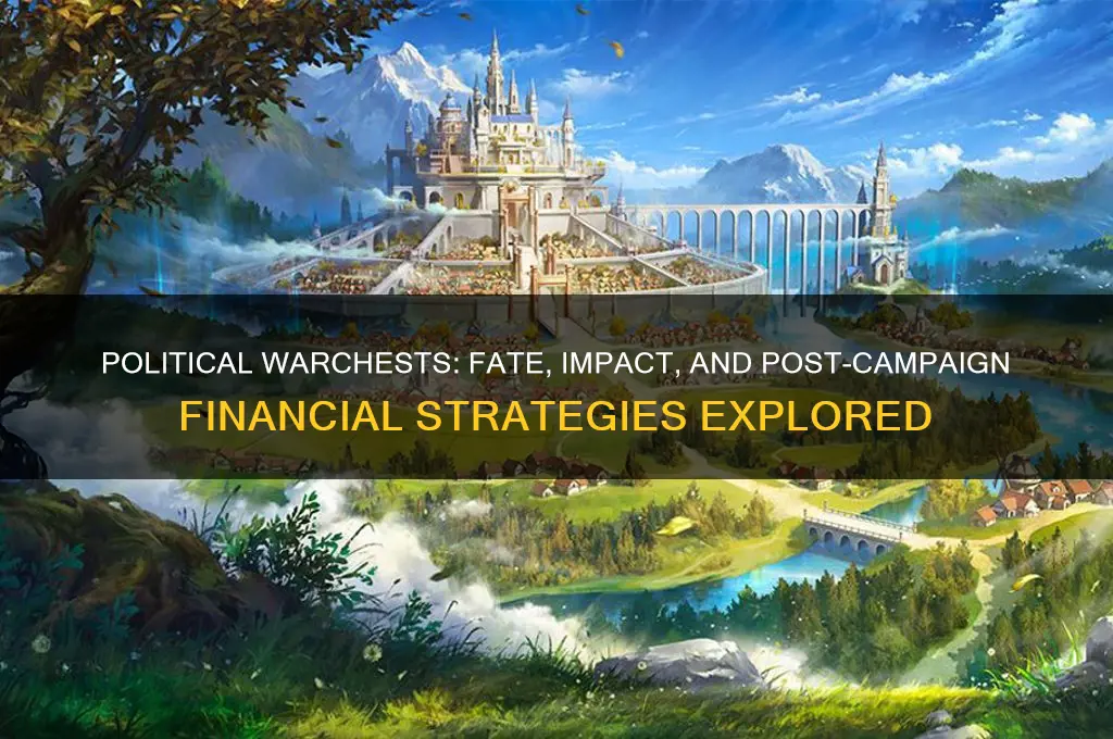 what happens to political warchests