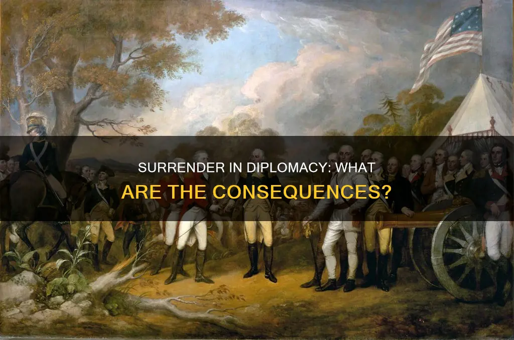 what happens when you surrender in diplomacy