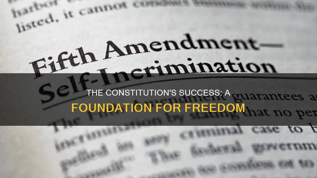 what has allowed the constitution to be successful