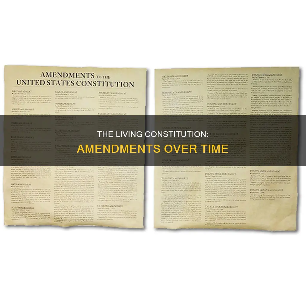 what has been added to the constitution over time