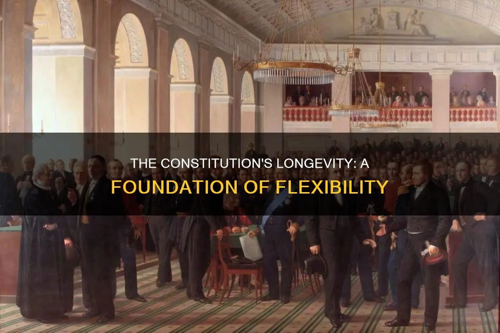 what has enabled the constitution to last so long