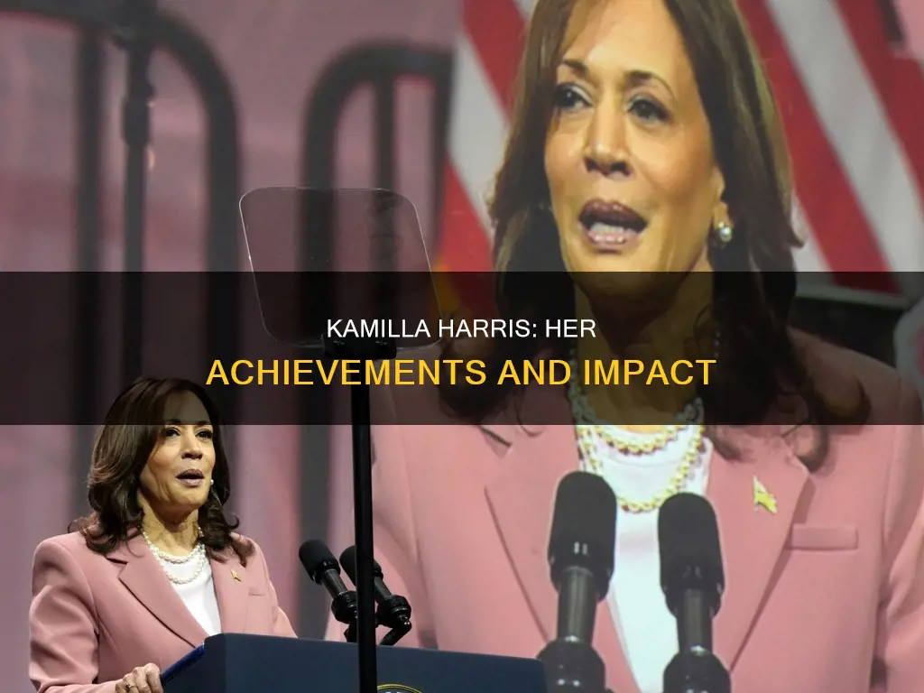 what has kamilla harris done