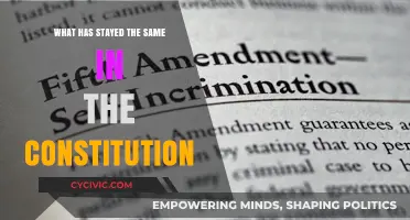 The Unchanging Constitution: What Remains the Same?
