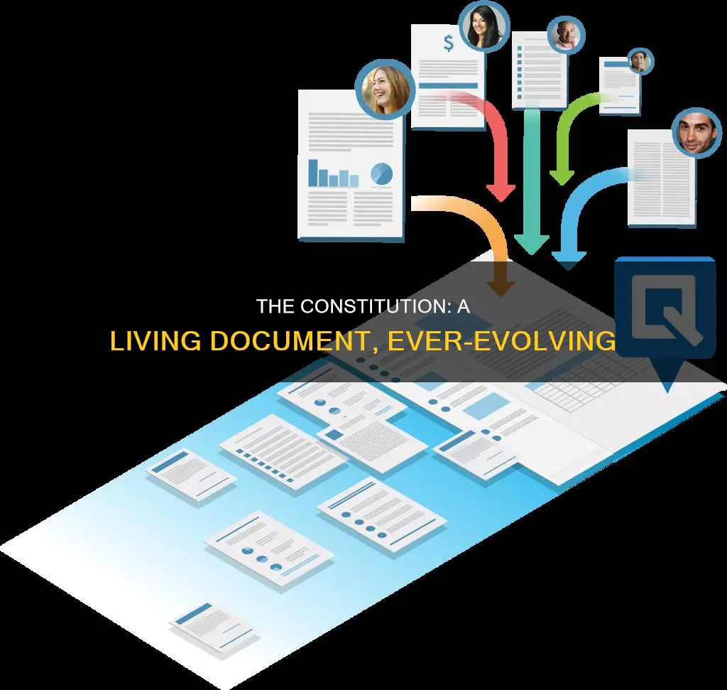 what has the constitution been called a living document