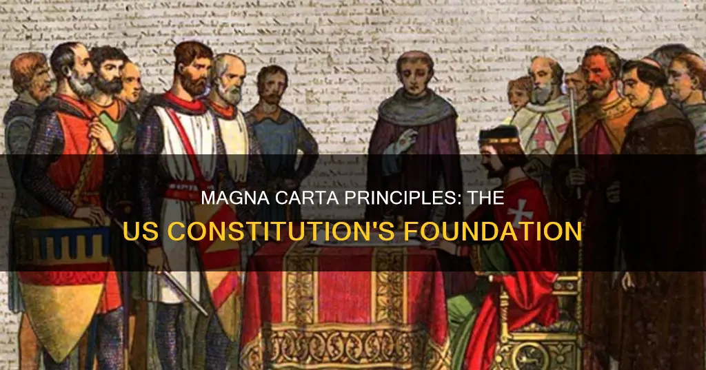 what idea from the magna carta helped form the constitution