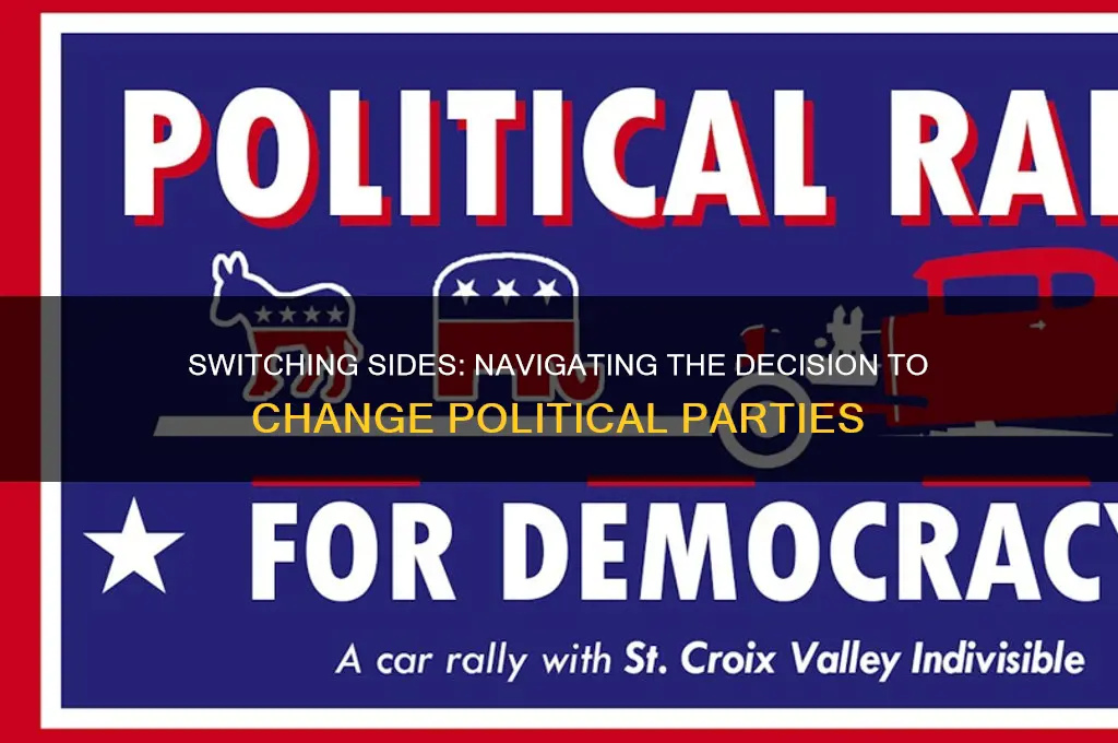 what if i want to change my political party