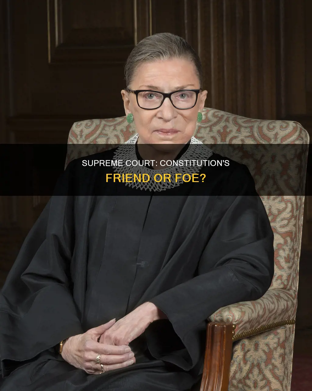 what if supreme court rules against the constitution