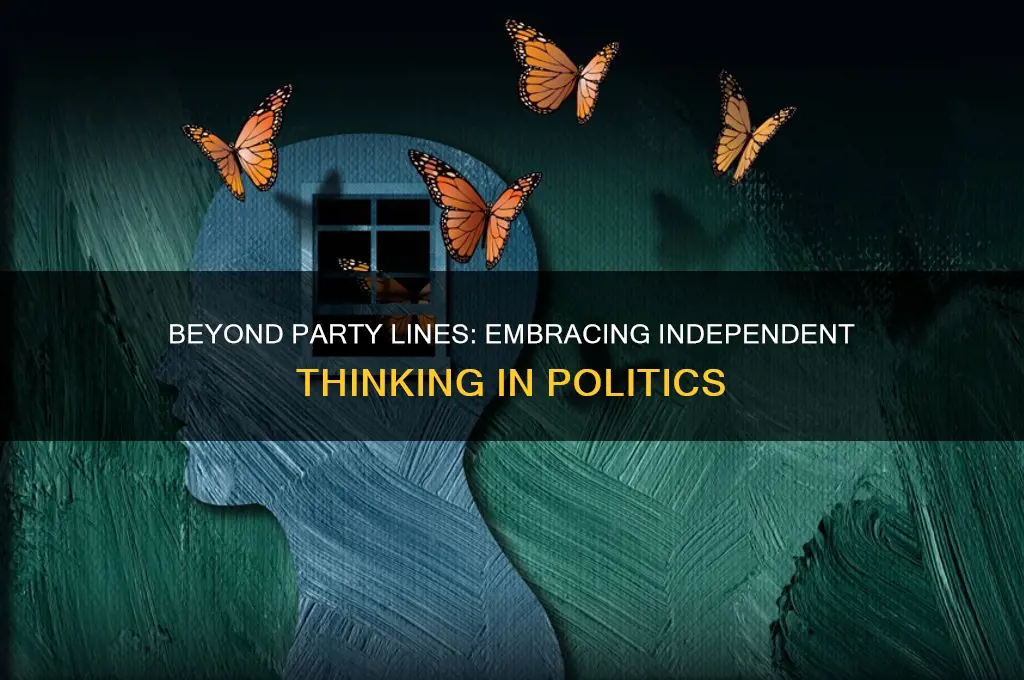 what if you dont care with political party affiliation