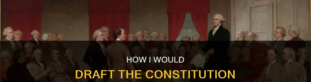 what if you had to draft the constitution