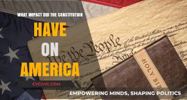 The Constitution's Impact: Shaping America's Destiny