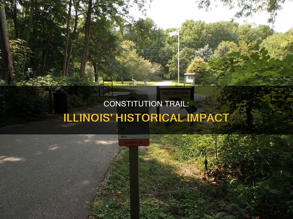what impact did the constitution trail have on illinois