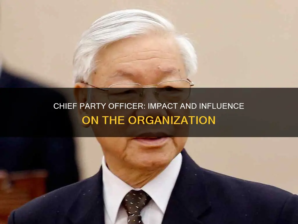 what impact does the chief party role have