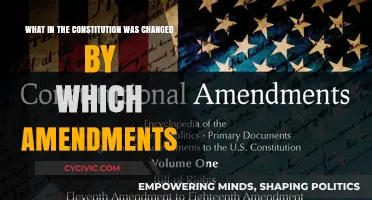 Amendments: Constitution Changes Explained