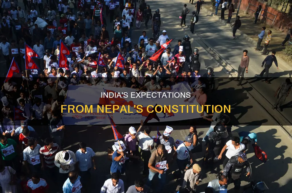 what india wants in nepal constitution