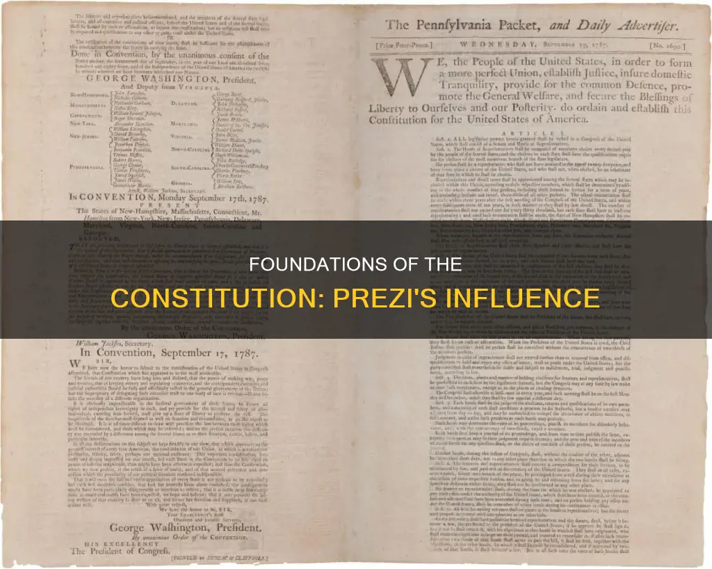 what influenced how the constitution is structured prezi
