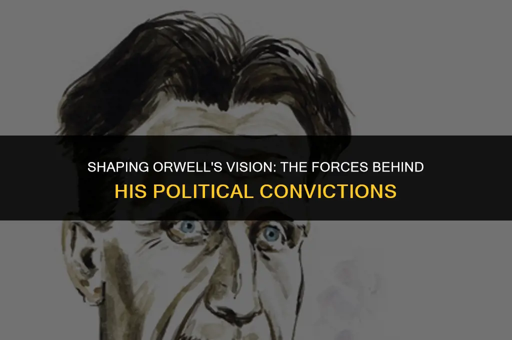 what influenced orwell