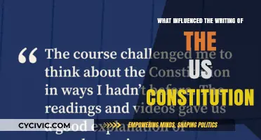 Influences on the US Constitution's Framers