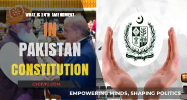 Constitutional Amendments: Pakistan's 24th Amendment Explained