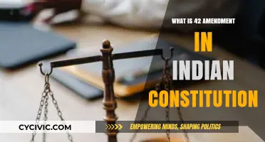 Amendments in Indian Constitution: Understanding the 42nd Amendment