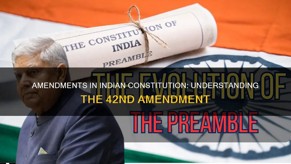 what is 42 amendment in indian constitution