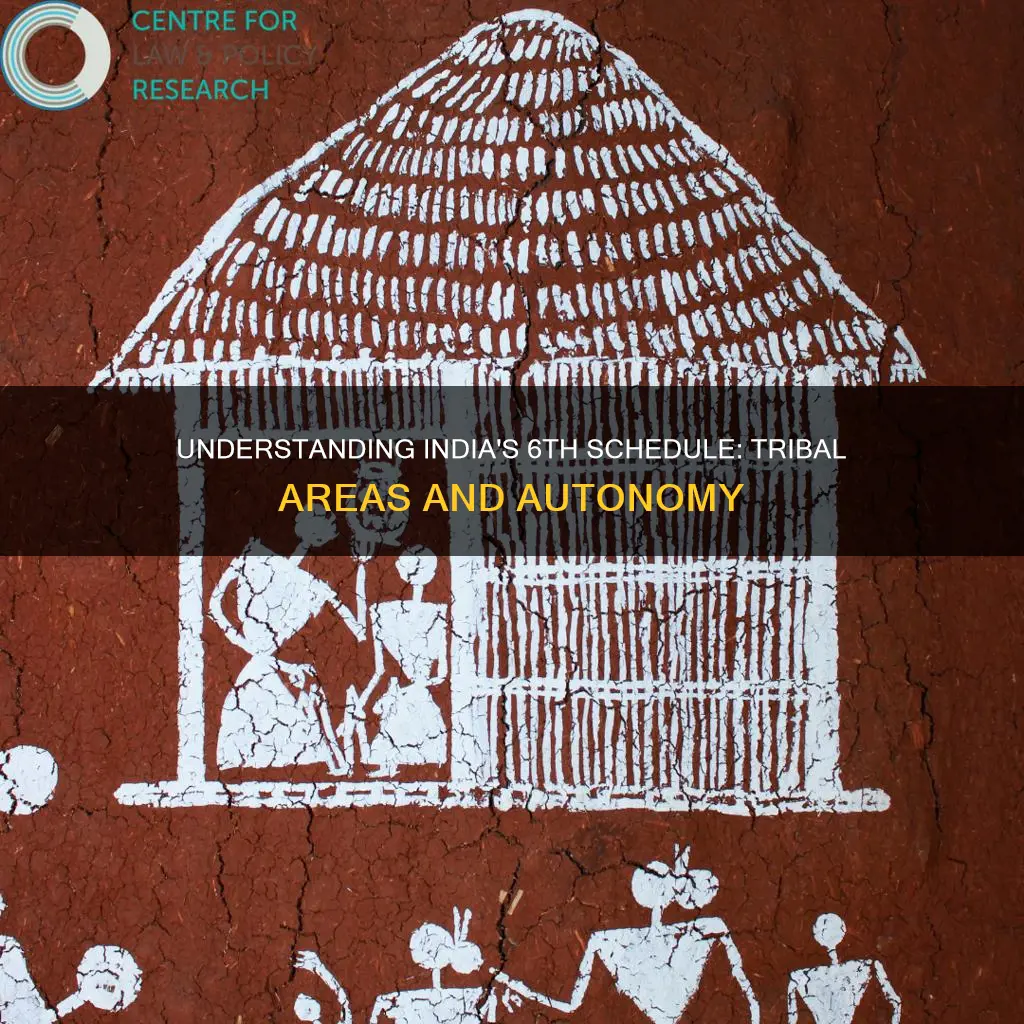 what is 6th schedule of indian constitution