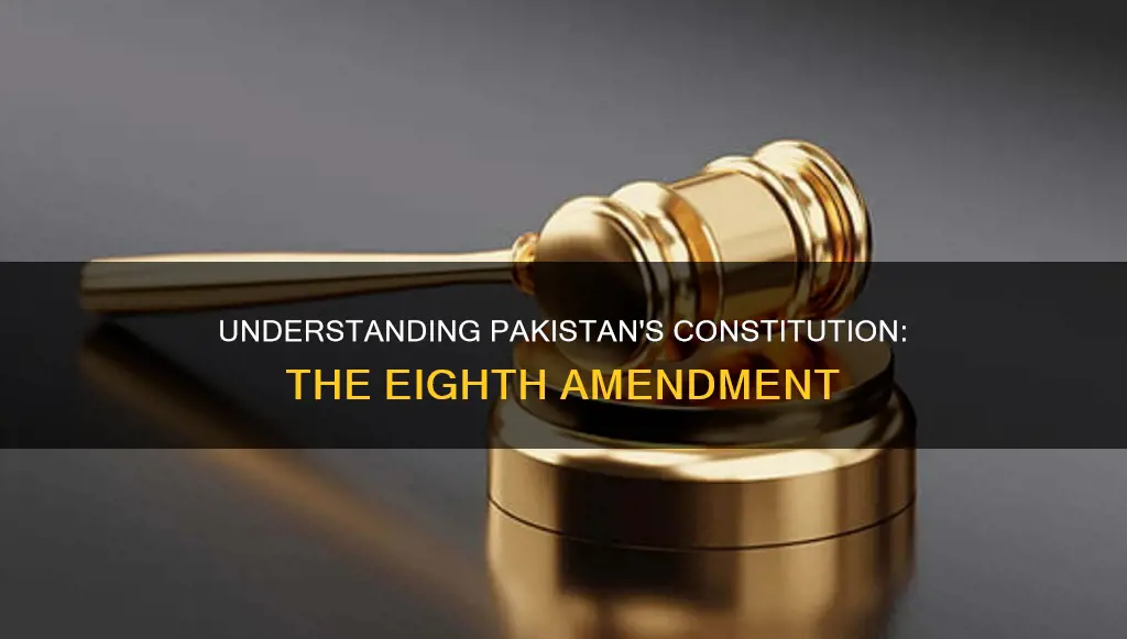 what is 8th amendment in pakistan constitution