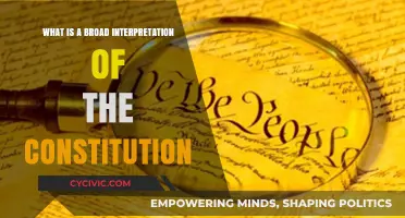 The Constitution: Broadly Interpreted