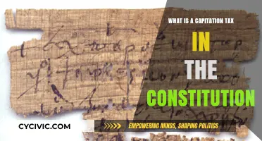 Capitation Tax: Constitutional Basis and Understanding