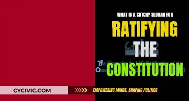 Crafting a Catchy Slogan for the Constitution's Ratification