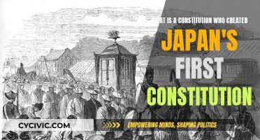 Japan's First Constitution: Meiji Origins