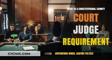Becoming a County Court Judge: Requirements and Qualifications