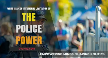 Police Powers: Constitutional Limitations and Their Scope