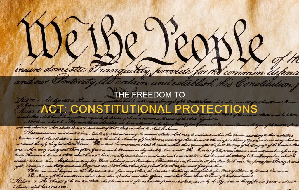 what is a constitutionally protected activity