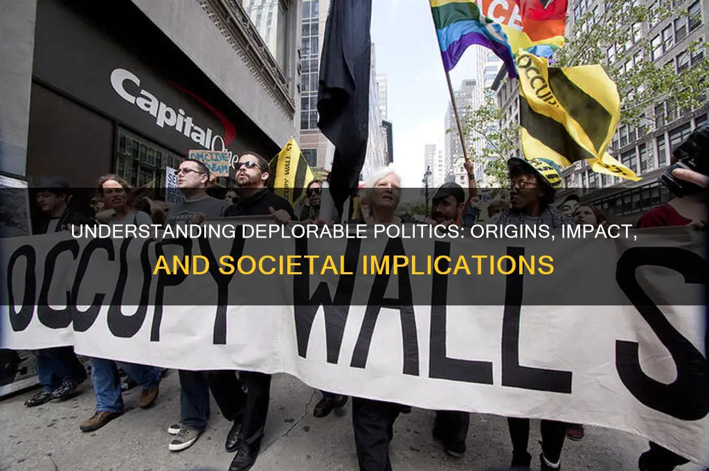 what is a deplorable politics