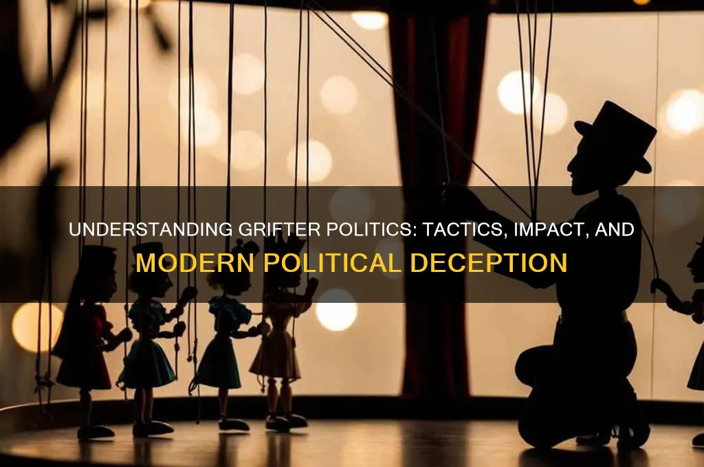 what is a grifter politics