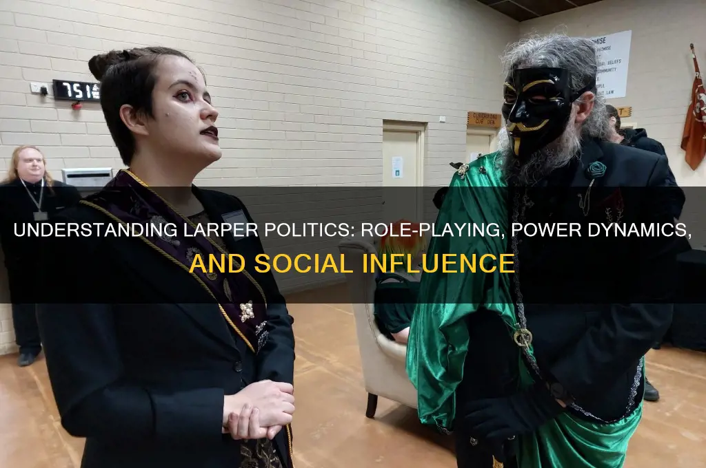 what is a larper politics