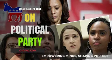 Understanding the Left's Political Party Perspective: Core Values and Goals