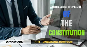 Literal Constitution Interpretation: What It Really Means