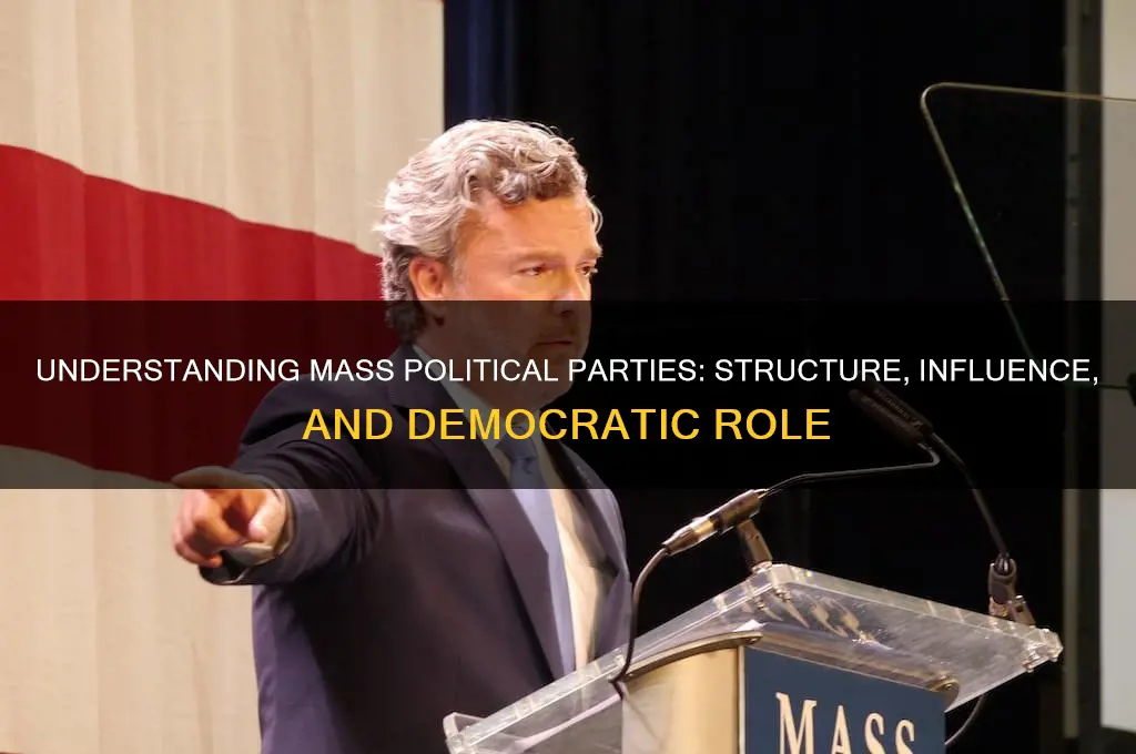 what is a mass political party