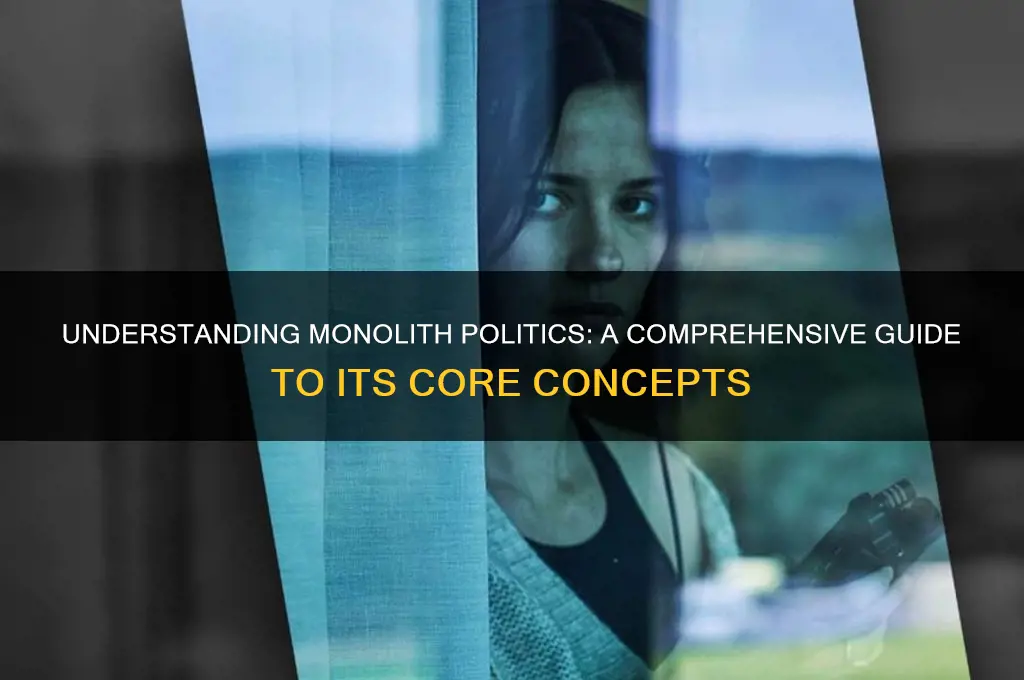 what is a monolith politics