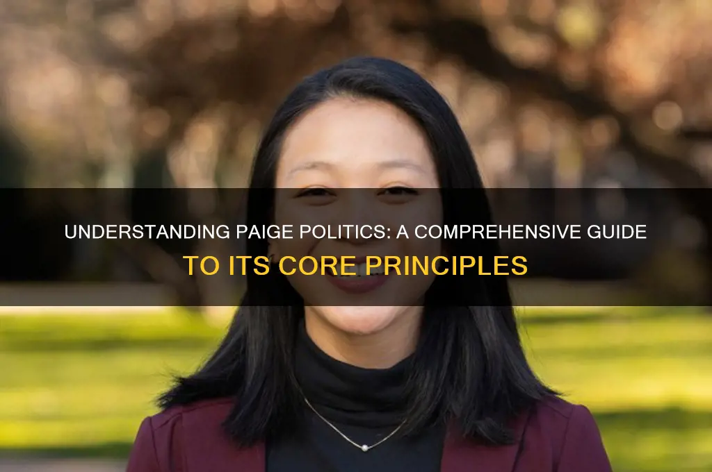 what is a paige politics