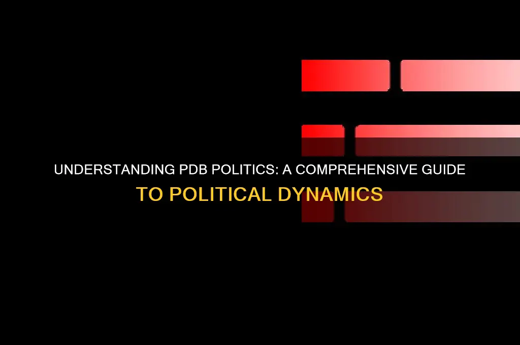 what is a pdb political