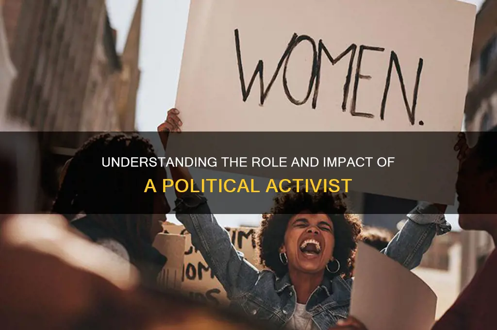 what is a political activist