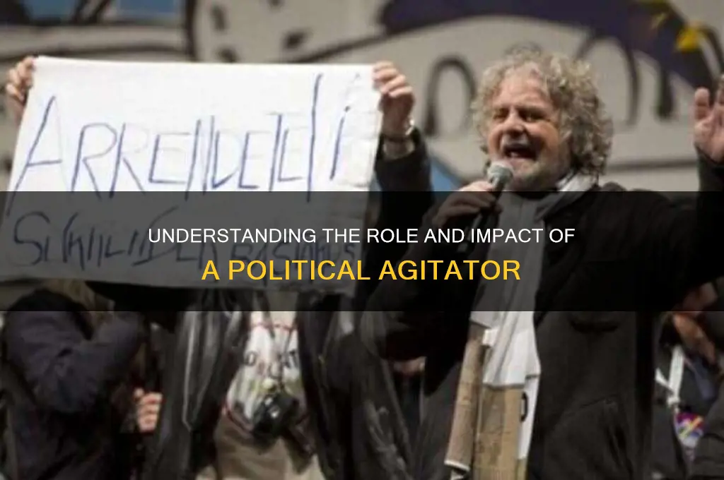what is a political agitator
