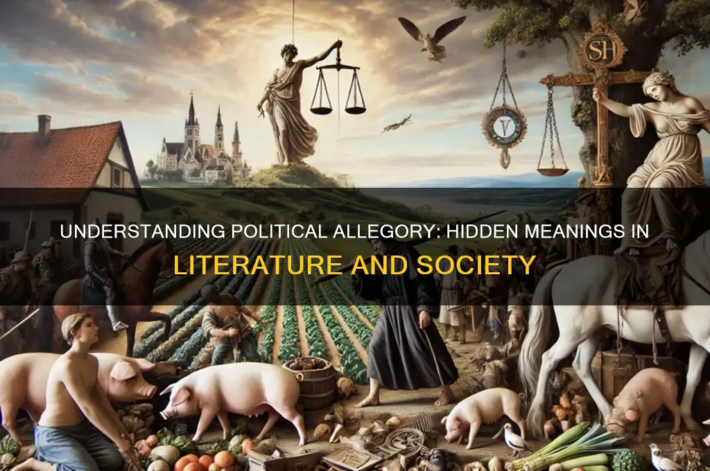 what is a political allegory