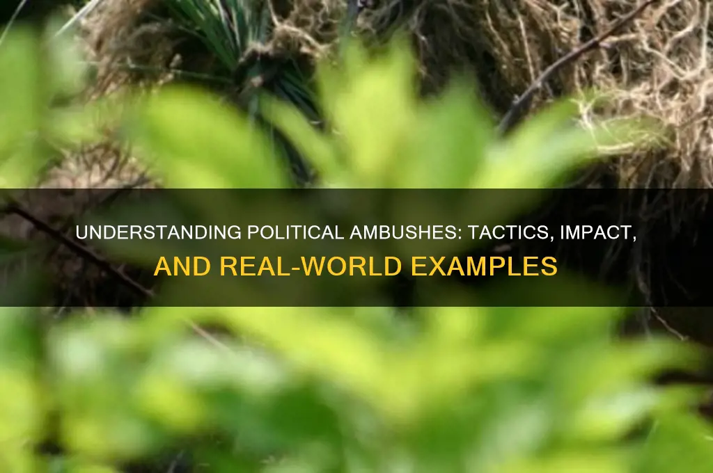 what is a political ambush